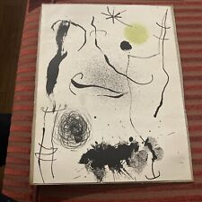 Joan miro lithographie d'occasion  Paris XI