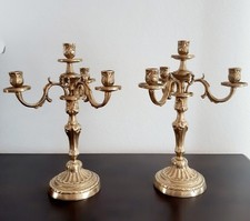 Paire chandelier bronze d'occasion Paire chandelier bronze d'occasion  Longwy