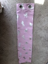 Pink eyelet curtains for sale  EMSWORTH