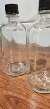 Conjunto de dois (2) frascos de vidro de 600 ml com etiquetas de medidas ML tampa parafuso EUA comprar usado  Enviando para Brazil