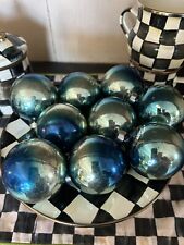 glass decorative balls blue for sale  Wayne