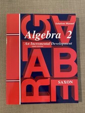 Saxon algebra solutions for sale  Florence