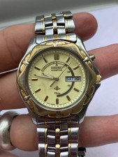mens seiko kinetic watches titanium for sale  SLOUGH