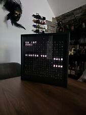 Wortuhr wordclock leseuhr gebraucht kaufen  Weingarten