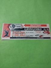 Publicite gringoire gaufres d'occasion  Contres