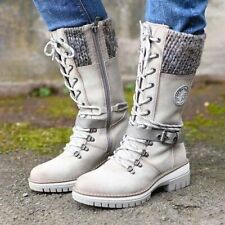 Stivali donna biker usato  Italia