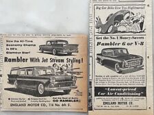 1957 newspaper ads for sale  Houlton