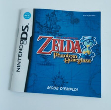Notice manuel The legend of Zelda Phantom Hourglass - Nintendo DS - PAL FR comprar usado  Enviando para Brazil