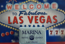 MARINA HOTEL = MINI BARRA DE SABONETE SALA LEMBRANÇA CASSINO = LAS VEGAS NEVADA, usado comprar usado  Enviando para Brazil
