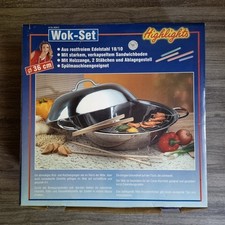 Großer edelstahl wok gebraucht kaufen  Neuruppin