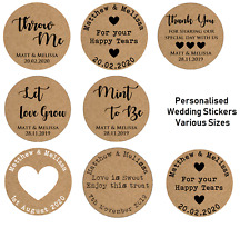 Personalised wedding shabby for sale  UK