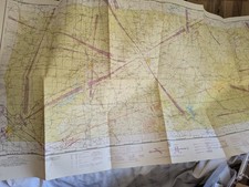 Sekcja mapa lotnicza Tulsa OK (S-6) 16 listopada 1949 na sprzedaż  Wysyłka do Poland