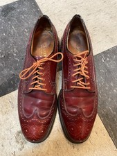 Sapato Oxford Oxblood JCPenney cadarços laranja masculino tamanho 10 comprar usado  Enviando para Brazil