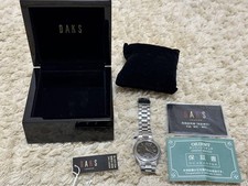 Relógio solar Daks Orient mostrador preto pulseira de aço inoxidável usado No4217 comprar usado  Enviando para Brazil