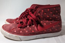 Nike Primo Court Mid 8.5 Edição Limitada Vermelho Polkadot Skate High Top 2015 comprar usado  Enviando para Brazil