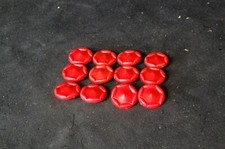 Boutons rouge 21mm d'occasion  Romilly-sur-Seine