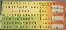 Kansas concert ticket for sale  Saint Peters