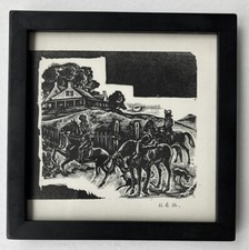 Original woodcut hans for sale  Montgomery