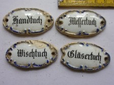 Antike porzellan schildchen gebraucht kaufen  Eberswalde