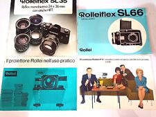 Rolleiflex proiettore istruzio usato  Roma