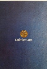 Brochure anglaise daimler d'occasion  France