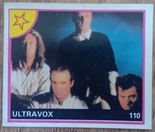 ULTRAVOX PORTUGAL  80'S STICKER ESTRELAS DA TOP MUSIC MANIL comprar usado  Enviando para Brazil