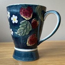Hand painted strawberry for sale  BANCHORY