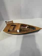 Modelo vintage de barco de lagosta de madeira comprar usado  Enviando para Brazil