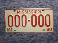 Mississippi 1960 sample for sale  Lake Panasoffkee