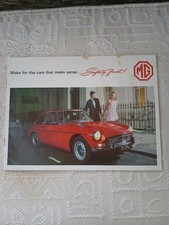 mgb gt brochure for sale mgb gt brochure for sale DORKING