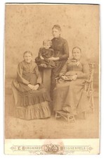 Fotografia E. Burghardt, Weissenfels, am Hirsemannplatz, trzy pokolenia, duża  na sprzedaż Fotografia E. Burghardt, Weissenfels, am Hirsemannplatz, trzy pokolenia, duża  na sprzedaż  Wysyłka do Poland