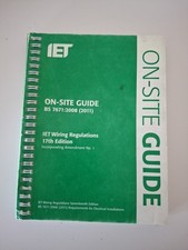 Iet site guide for sale  NOTTINGHAM
