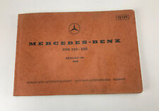 Mercedes bedienungsanleitung l gebraucht kaufen  Homberg