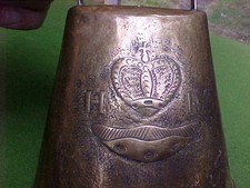 Antique brass monogrammed for sale  BOURNEMOUTH