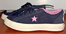 Tênis de Skate Feminino CONVERSE One Star Hello Kitty Preto Camurça Rosa 7 comprar usado  Enviando para Brazil