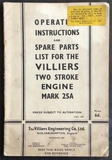 Villiers mk25a two for sale  LEICESTER
