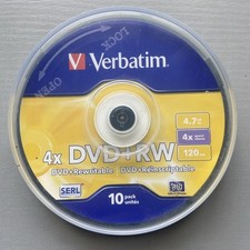 Verbatim blank dvd for sale  LEWES