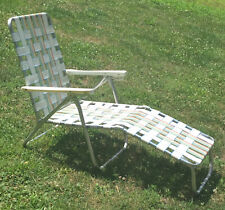 Aluminum webbed lounger for sale  Saint Joseph