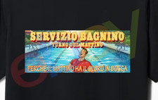 Shirt bagnino piscina usato  Italia