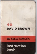David brown 880 for sale  SALISBURY