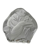 Glass frosted bird for sale  DERBY