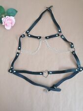 Bondage kunstleder harness gebraucht kaufen  Deutschland