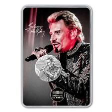 Médaille johnny hallyday d'occasion  Conflans-Sainte-Honorine