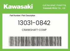 Kawasaki genuine crankshaft for sale  Christiansburg