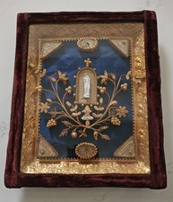 Reliquaire paperolles reliques d'occasion  Bouguenais