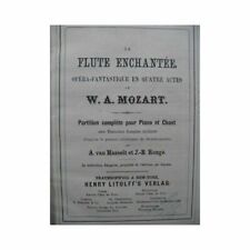 Mozart flûte enchantée d'occasion  France