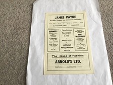 Llandudno pwllheli football for sale  YORK