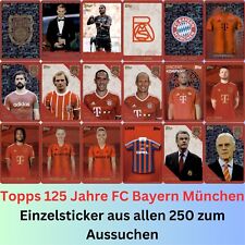 Topps FC Bayern München Sticker 125 Jahre 2025 Einzelsticker 1-250 zum Aussuchen comprar usado  Enviando para Brazil