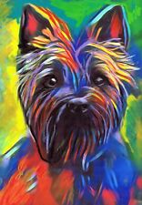 Cairn terrier art for sale  NOTTINGHAM