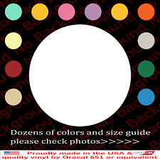 Circle round dot for sale  Elk Grove